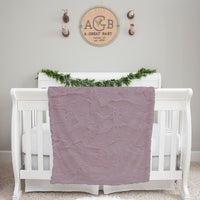 Amelia's Pink Floral Baby Deluxe Blanket