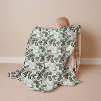 Dirt Bike Minky Deluxe Fur Throw