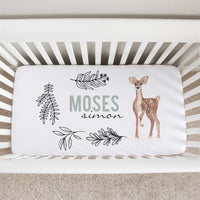 Personalized Crib Sheets – Soft Baby Crib Sheets With Vibrant Nursery Prints