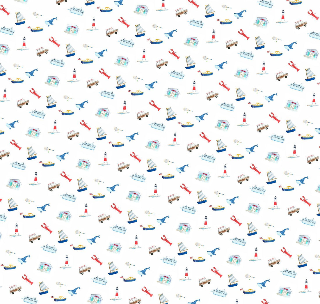 Alphabet Lux Nantucket Pajamas