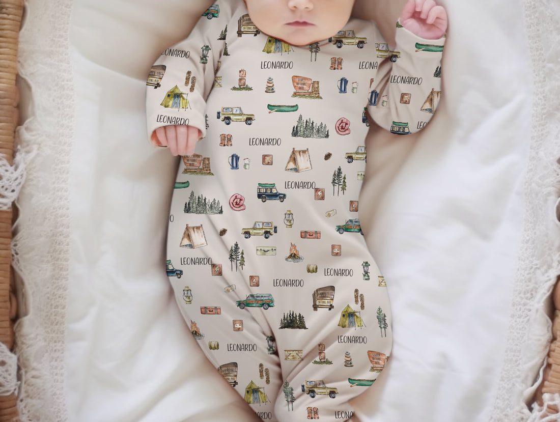 National Parks Baby Gown