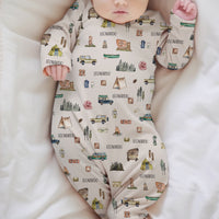 National Parks Baby Gown