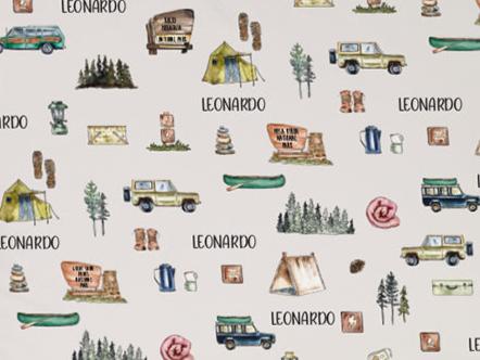 National Parks Pillowcase – Personalized Soft Minky Travel Adventure Bedding Cover
