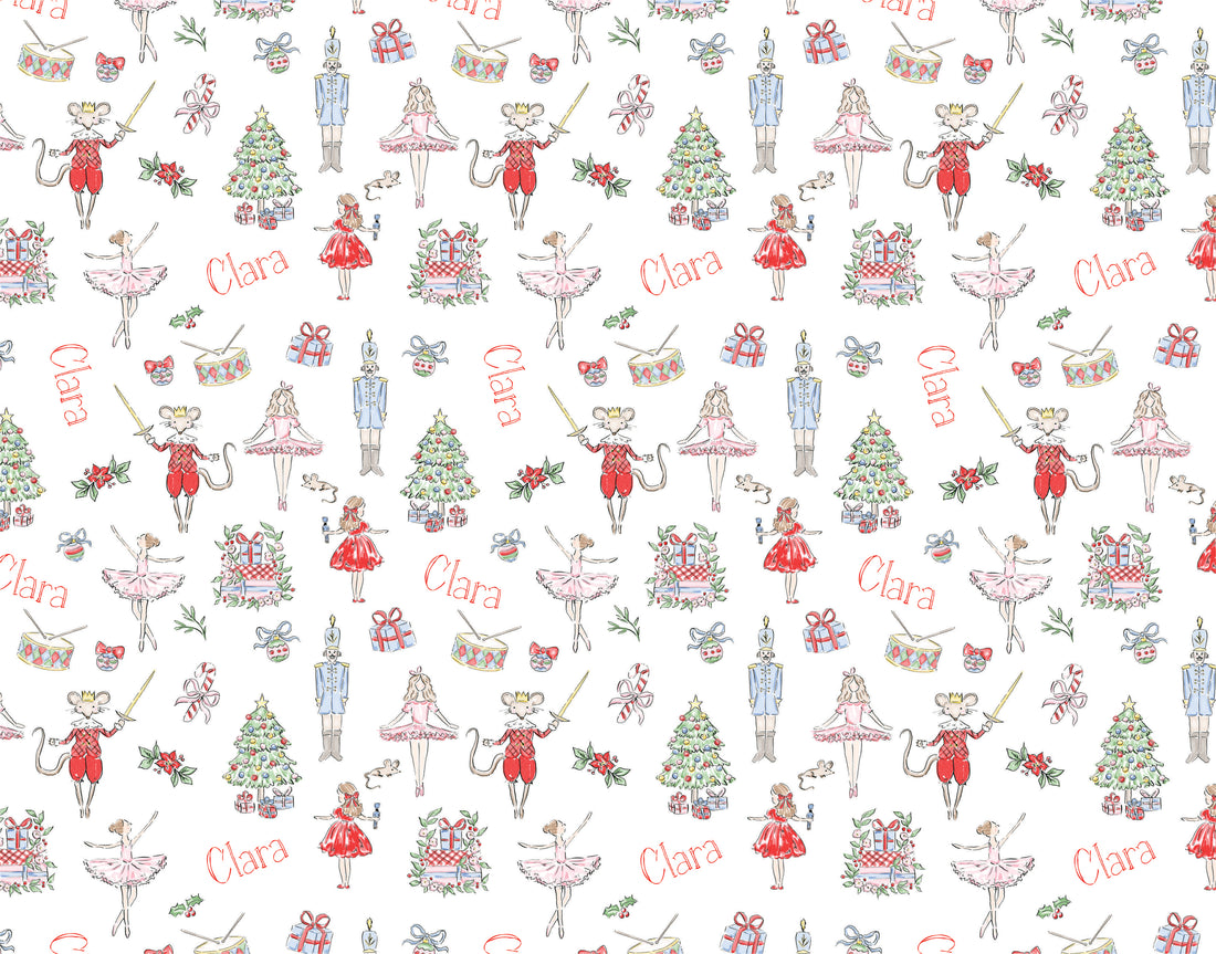 Picture of the design on the Nutcracker Pajamas.