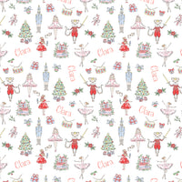 Picture of the design on the Nutcracker Pajamas.