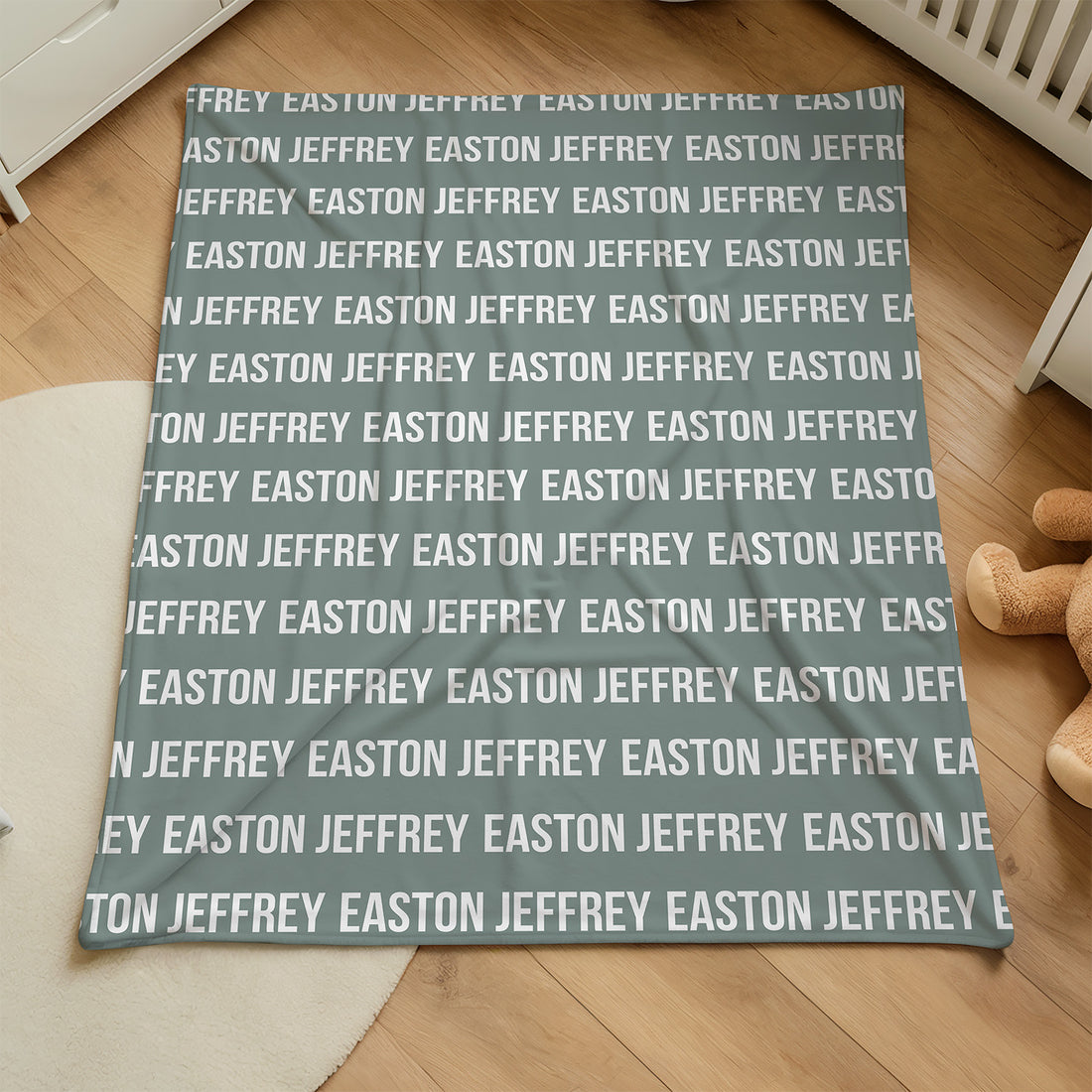Minky Toddler Blankets – Personalized Toddler Blanket with Plush Minky Fabric, Cozy Nap Blanket