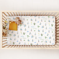 Personalized Crib Sheets – Soft Baby Crib Sheets With Vibrant Nursery Prints