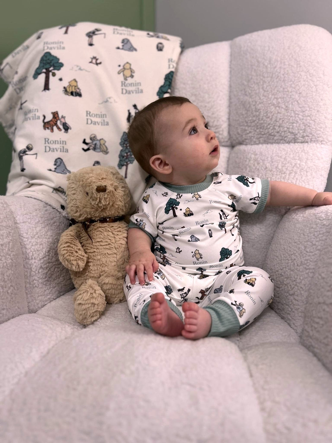 Winnie the Pooh Pajamas for Little Boys (Size 3 months-14)