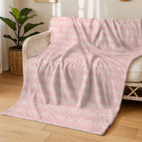 Minky Toddler Blanket – Personalized Double Sided Blanket With Cozy Plush Fabric