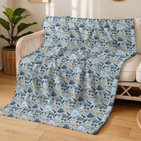 Minky Toddler Blanket – Personalized Double Sided Blanket With Cozy Plush Fabric