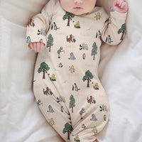 Winnie The Pooh Baby Set – Personalized Baby Take Home Set with Swaddle Blanket & Knit Hat