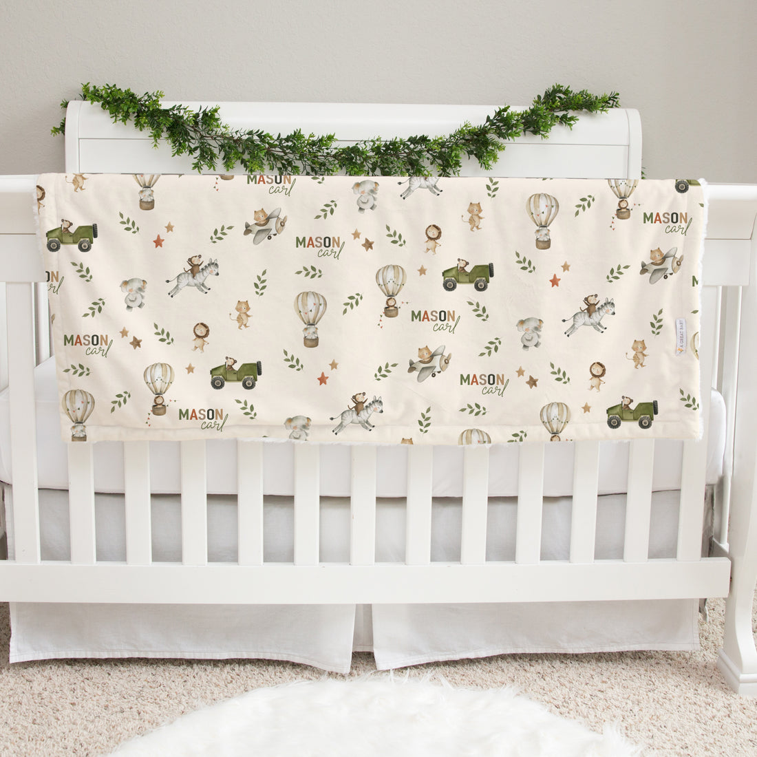 Sergeant Safari Baby Deluxe Blanket