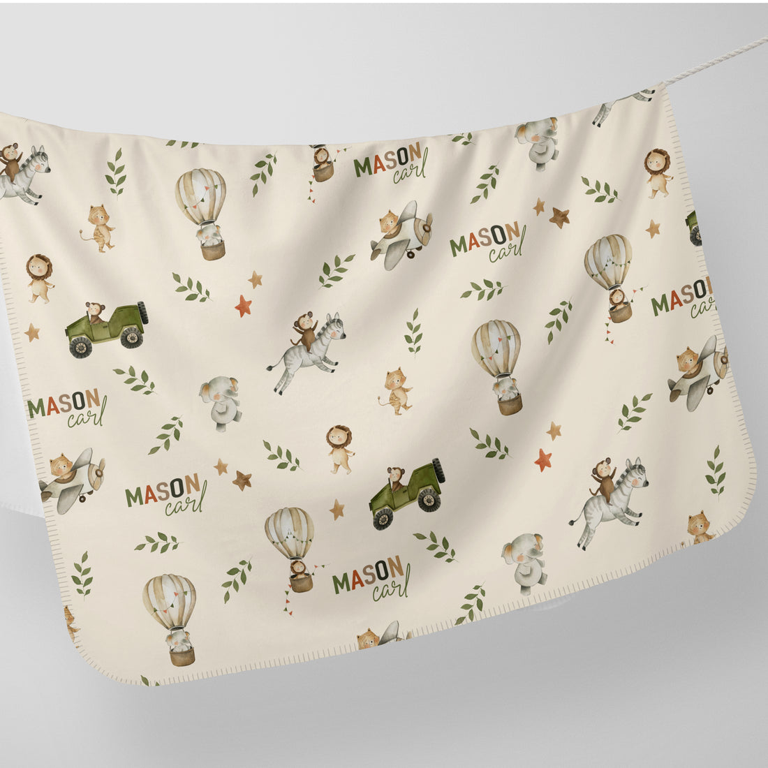 Sergeant Safari Stretchy Swaddle