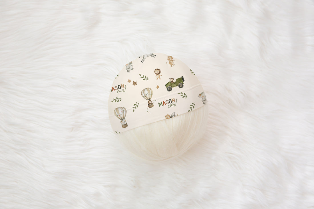 Sergeant Safari Knotted Baby Gown