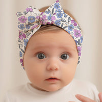 Baby Girl Gift Set – Personalized Floral Baby Outfit with Cozy Gown & Swaddle