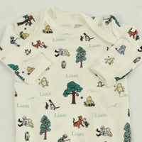 Winnie the Pooh Baby Gown