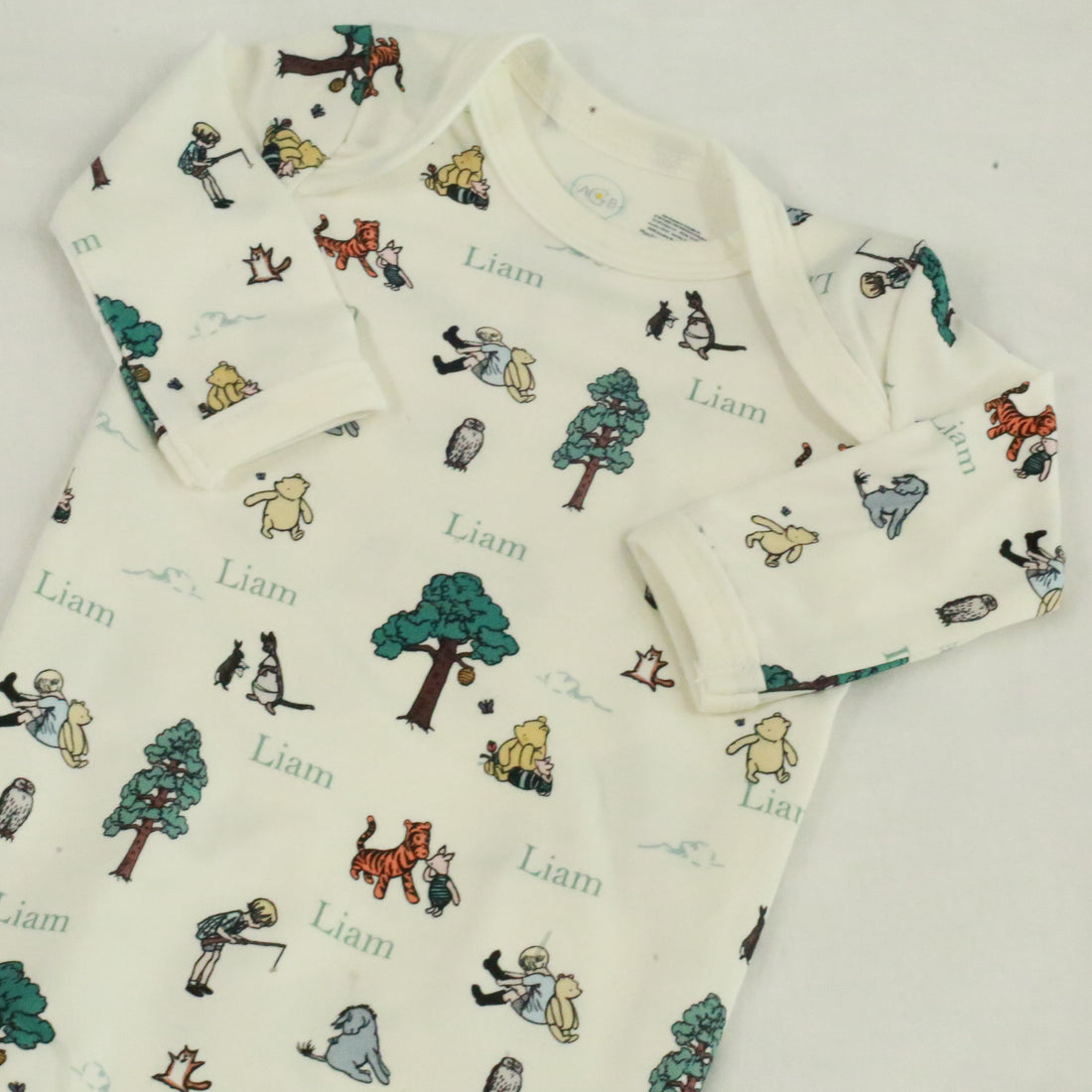 Winnie the Pooh Baby Gown