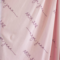 Camden Pale Pink Stretchy Swaddle