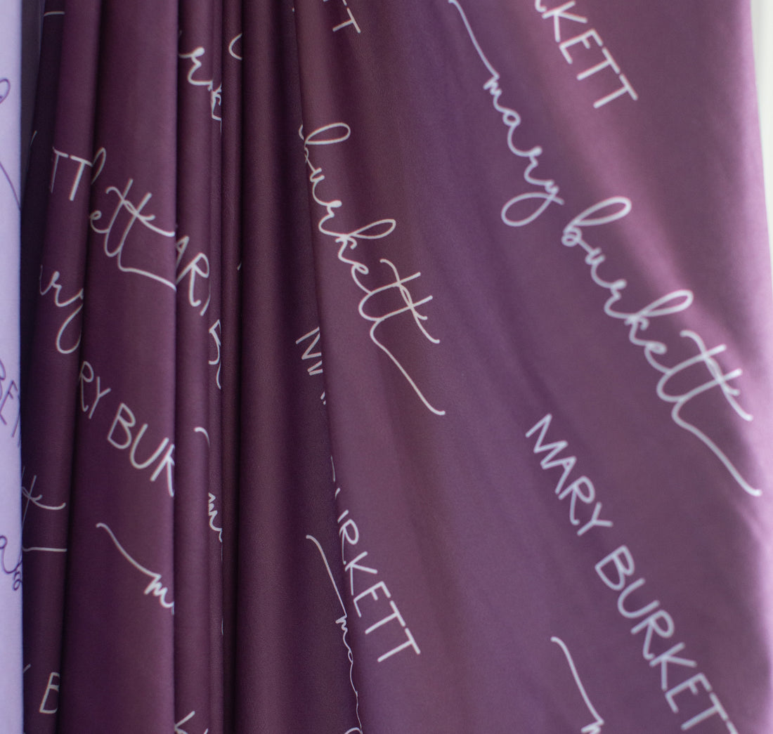 Camden Plum Perfect Stretchy Swaddle