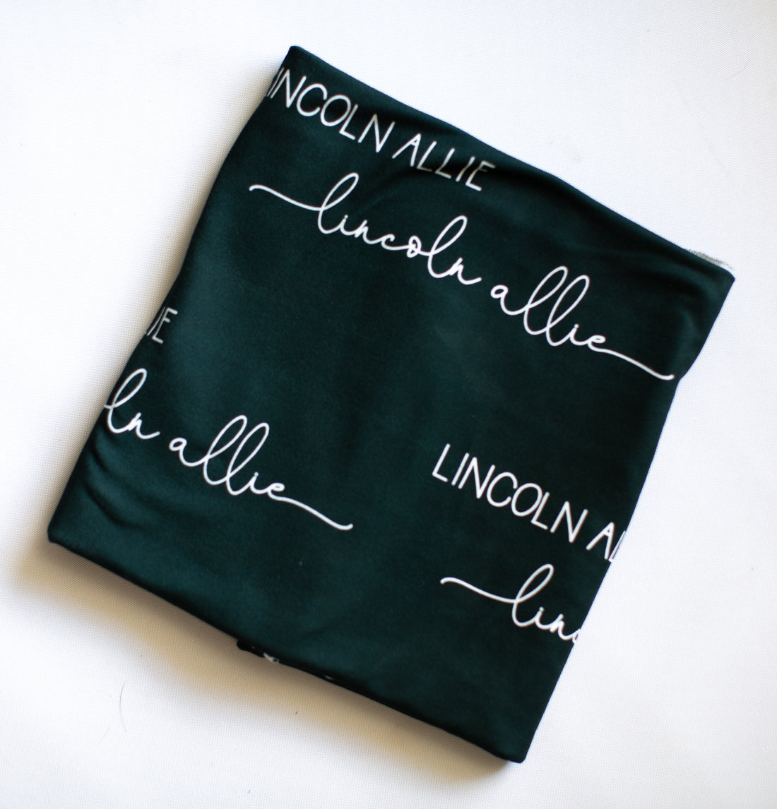 Camden  Hunter Green Stretchy Swaddle