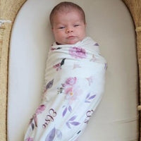 Plum Perfect Stretchy Swaddle