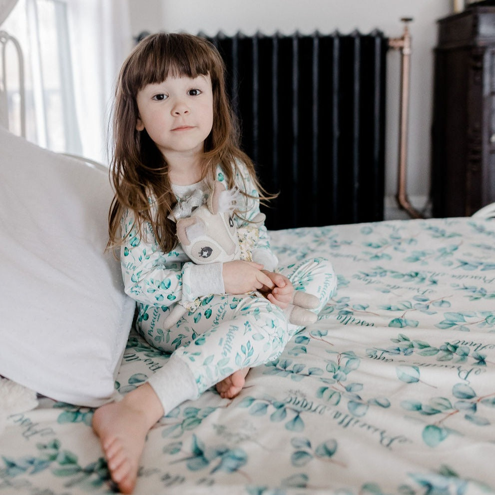 Eucalyptus Pajamas  - Short or Long Sleeve (3 months to kids 14)
