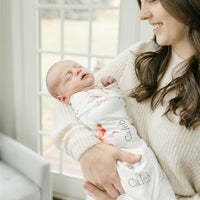 James' Forest Stretchy Swaddle