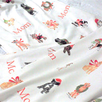 Adult Christmas Puppies Pajamas (Jogger Leg)