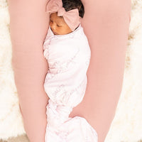 Camden Baby Blush Stretchy Swaddle
