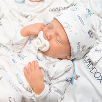 Pilot Theme Nursery Blanket Gift Baby Set A Great Baby Jeff The Pilot Airplanes Helicopters Aviation Baby Gift