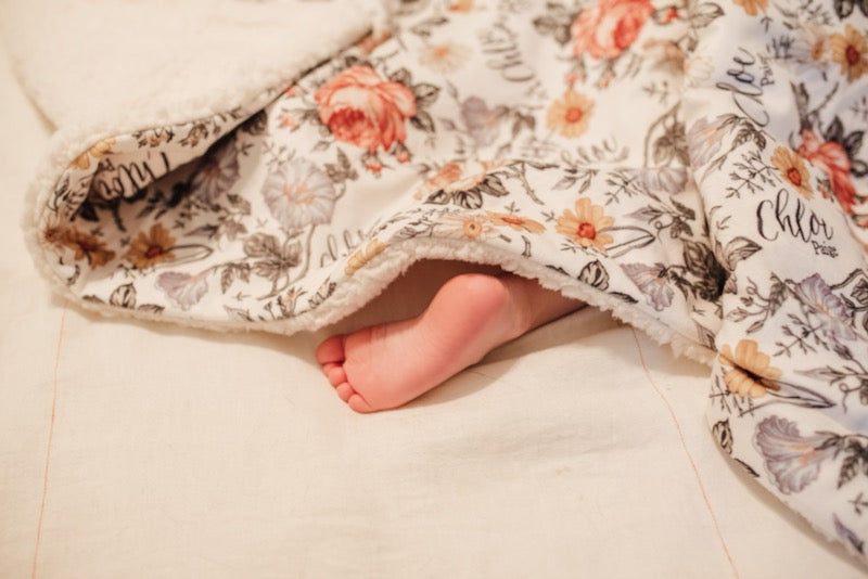 Emily Minky Deluxe Throw
