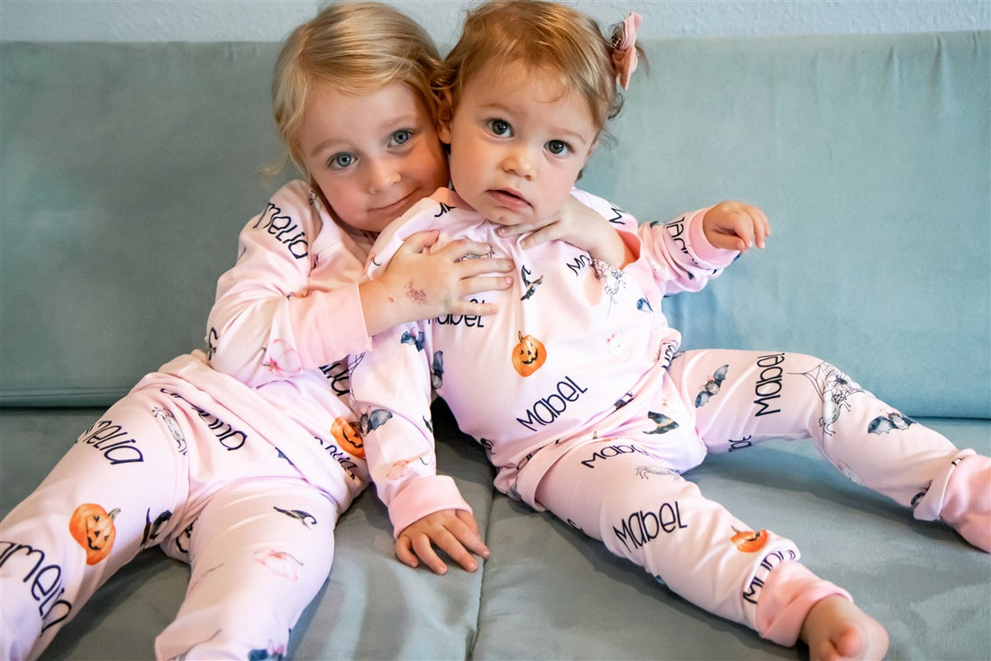 Personalized Girls Halloween Pajamas
