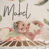 Custom Crib Sheet Georgia Peach Personalized Nursery