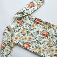 Emily Floral Knotted Baby Gown