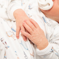 Jeff the Pilot Knotted Baby Gown