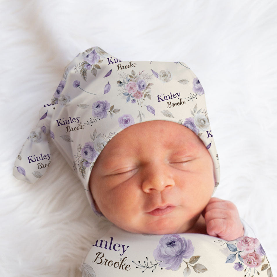 Crystal Jean Lavender Hat or Headband