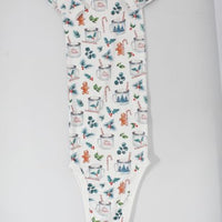 Knotted Baby Gown | Christmas Baby Gown - Soft Cotton Holiday Sleepwear