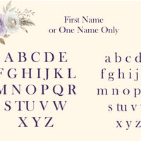 Crystal Jean Lavender Baby Deluxe Blanket