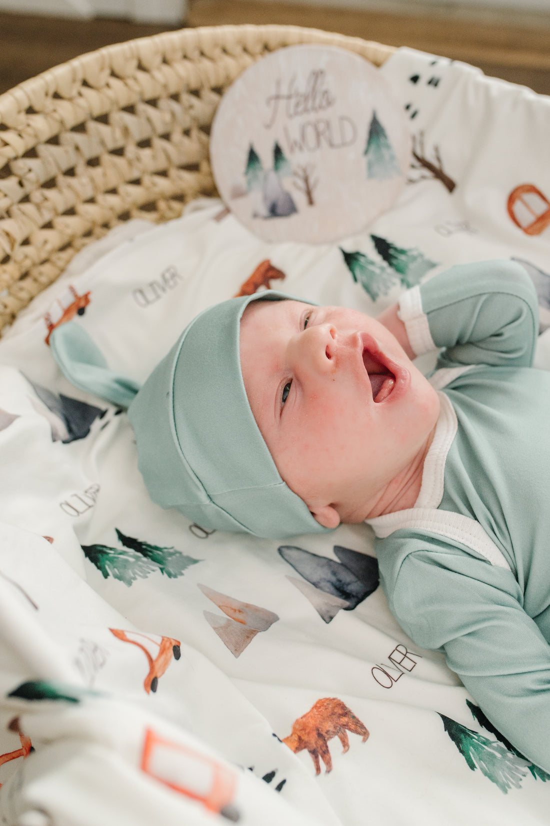 The Great Outdoors Baby Gown