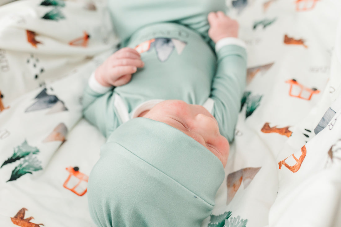The Great Outdoors Baby Gown