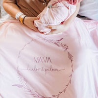 Camden Pale Pink Mommy Blanket