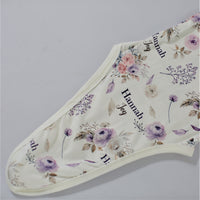 Crystal Jean Floral Knotted Baby Gown