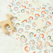 Rainbow Neutral Pajamas  - Short or Long Sleeve (3 months to kids 14)