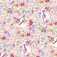Amelia's Pink Floral Pajamas - Short or Long Sleeve (3 months to kids 14)