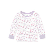 Pink Dinos Pajamas  - Short or Long Sleeve (3 months to kids 14)