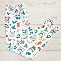 Adult Hot Cocoa Christmas Pajamas (Straight Leg)