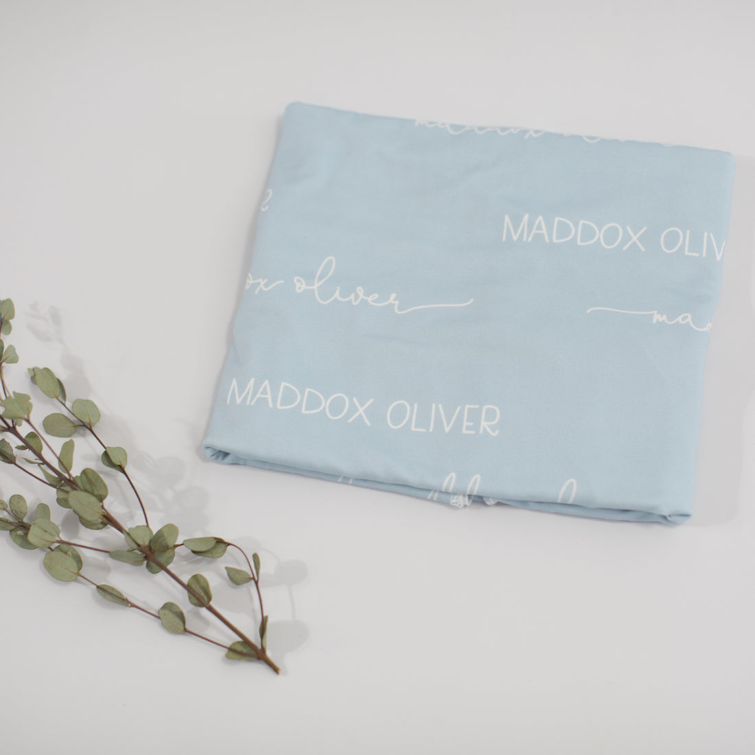 Camden Baby Blue Stretchy Swaddle