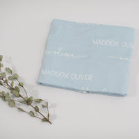 Camden Baby Blue Stretchy Swaddle