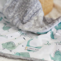 Dino Baby Deluxe Blanket