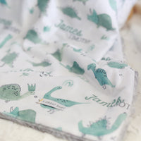 Dino Baby Deluxe Blanket